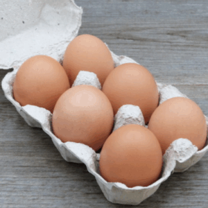 Boîte de 6 œufs bio