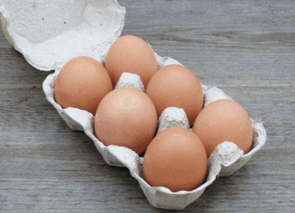Boîte de 6 œufs bio